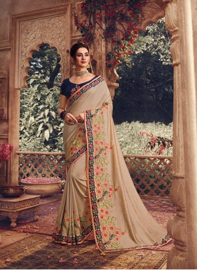NAKKASHI KATHIKA Latest Fancy Designer Festive And Wedding Wear Stylish Heavy Embroidery Work Silk Saree Collection